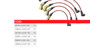 Imagen de JGO CABLES BUJIA PAMPA/CORCEL/DEL REY/ESCORT 1.6 CHT/AE